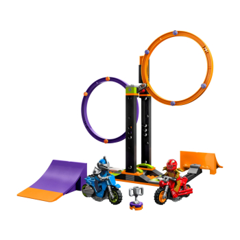 LEGO 60360 City Wyzwanie kaskaderskie obracające